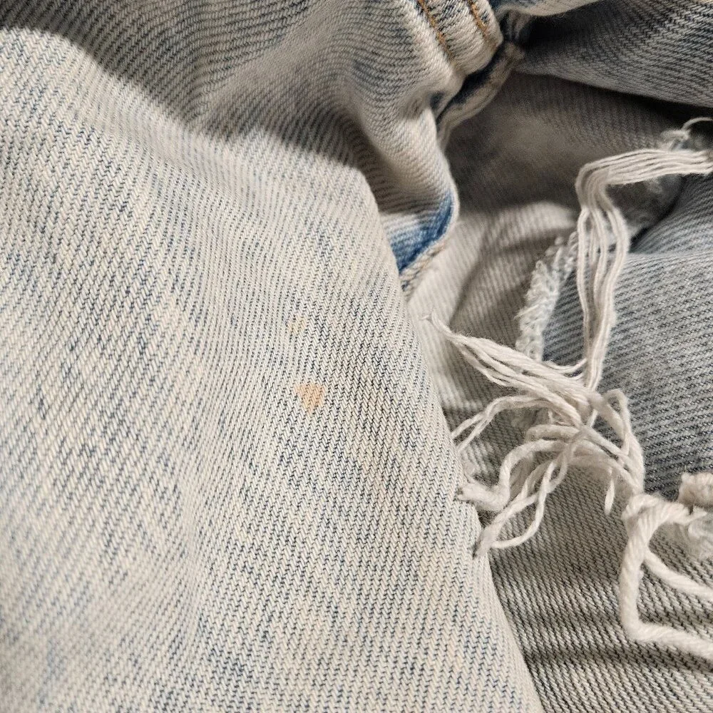 Aeropostale Jeans, whitewashed distressed denim, Size O - Picture 2 of 10